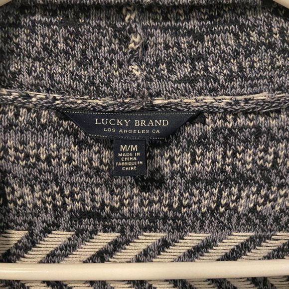 LUCKY Brand Aztec Style cardigan sweater - Picture 4 of 5